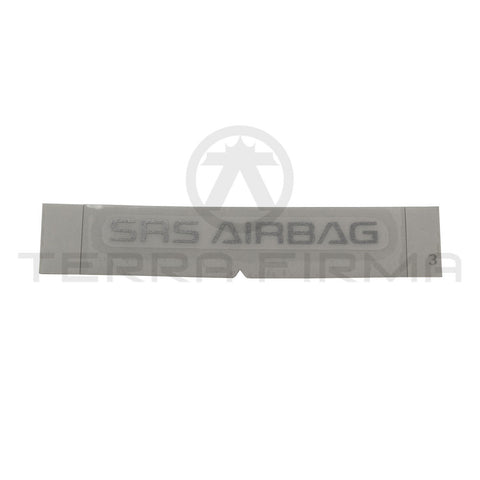 Nissan Skyline R33 (Except GTR) Caution Air Bag Decal Label