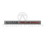 Nissan Stagea C34 260RS Engine Valley Ornament Emblem, Series 1.5 RB26