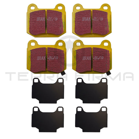 EBC Yellowstuff 4000 Street/Track Rear Brake Pads For Nissan Stagea 260RS C34 DP41537R