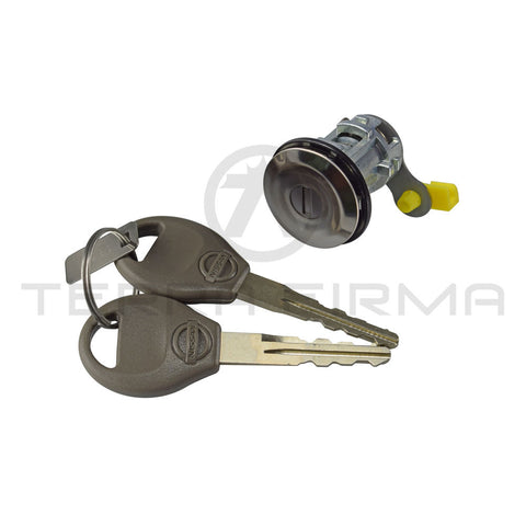 Nissan Skyline R34 GTR GT GTT Trunk Lock Cylinder And Keys, Late