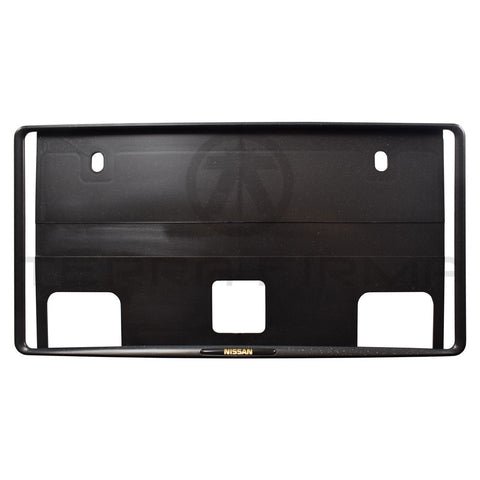 Nissan Skyline R33 R34 Dealer Option License Plate Tag Frame, Front Or Rear