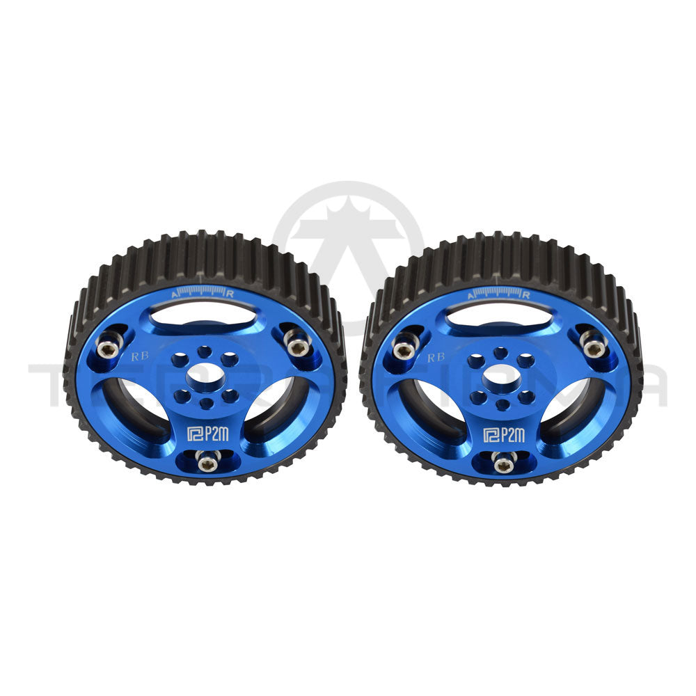 Phase 2 P2M Adjustable Cam Gears For Nissan Skyline RB20/25/26 Terra Firma Automotive
