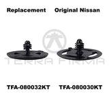 Reproduction Hood Insulation Retainer Kit For Nissan Skyline R32