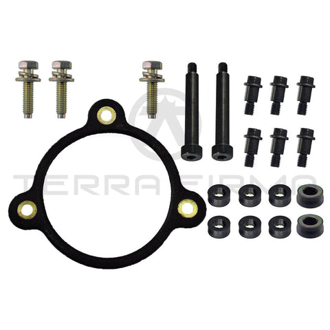 Nissan Stagea C34 Front Timing Belt and Cam Pulley Cover Repair Kit, Upper and Lower (Except NEO) RB25/20