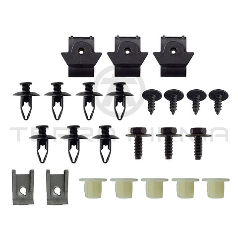 Nissan Skyline R32 (Except GTR) Front Inner Fender Mounting Fastener Kit (Per Inner Fender)