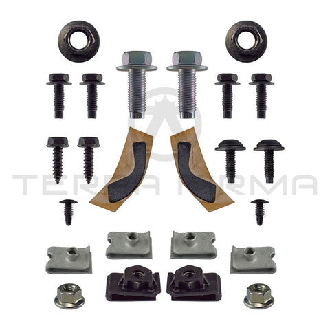 Nissan Stagea C34 260RS Front Bumper Fascia Mounting Hardware Kit (S1)