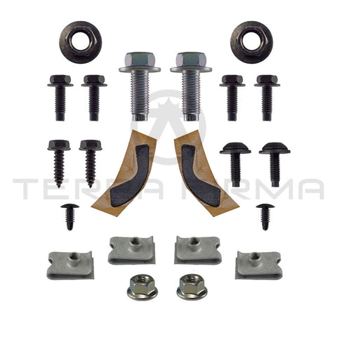 Nissan Stagea C34 260RS Front Bumper Fascia Mounting Hardware Kit (S2)