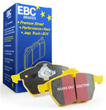 EBC Yellowstuff 4000 Street/Track Front Brake Pads For Nissan Skyline R33 GT25 (RB25 Non Turbo)